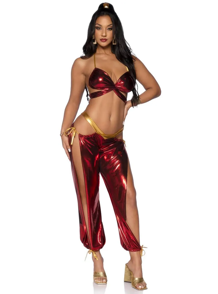 Ruby Desert Princess Womens Sexy Red Costume