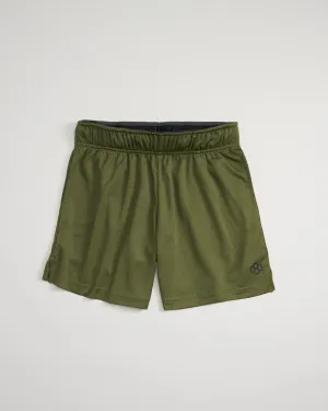 RUDIS 8" Youth Mesh Shorts - Army Green