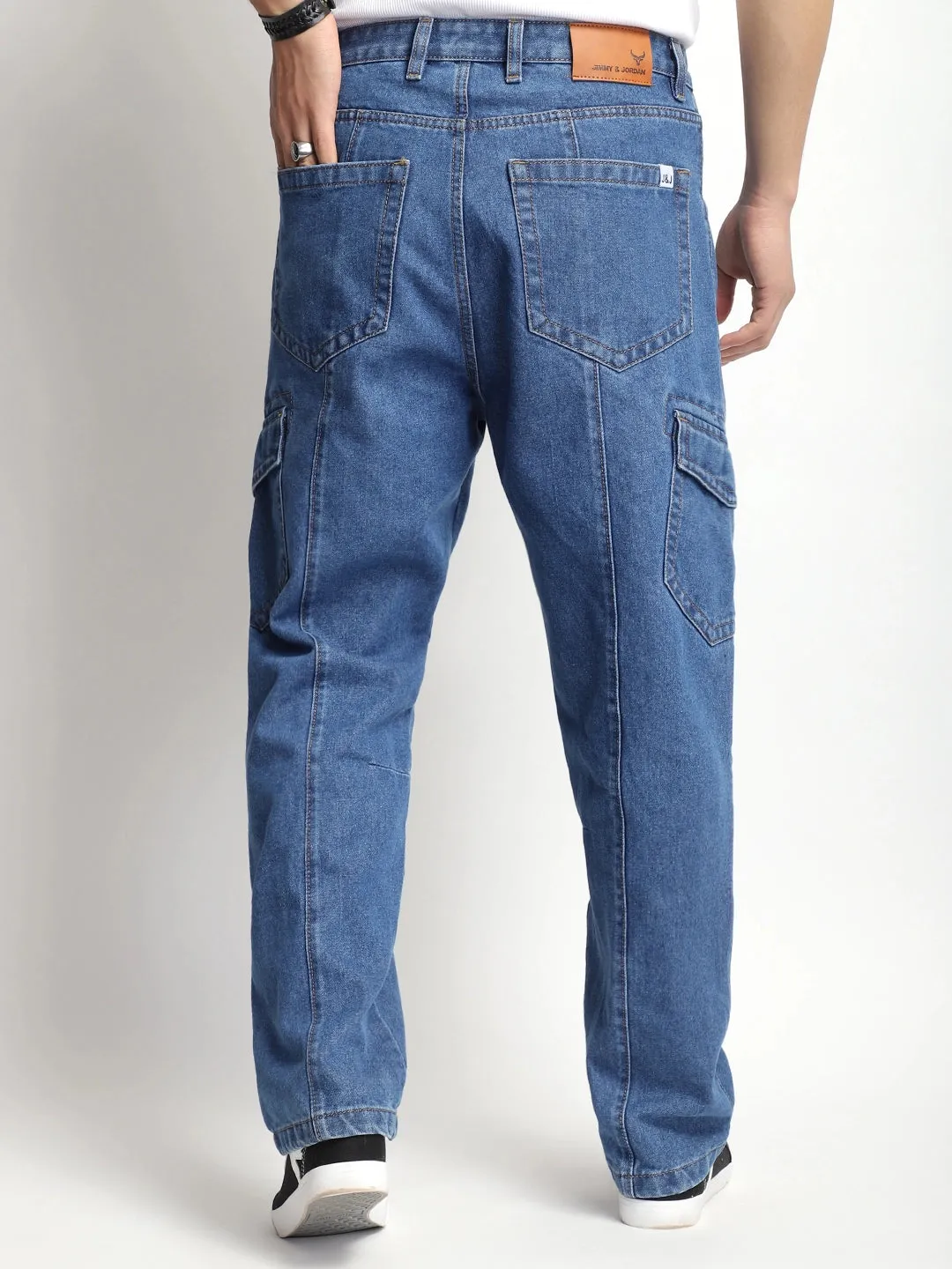 Rugged Terrain Blue Denim Cargo