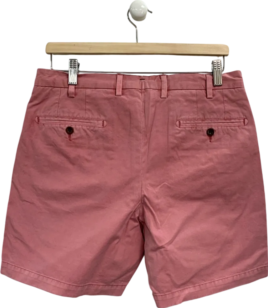 Sid Nashburn Pink Cotton Shorts W32