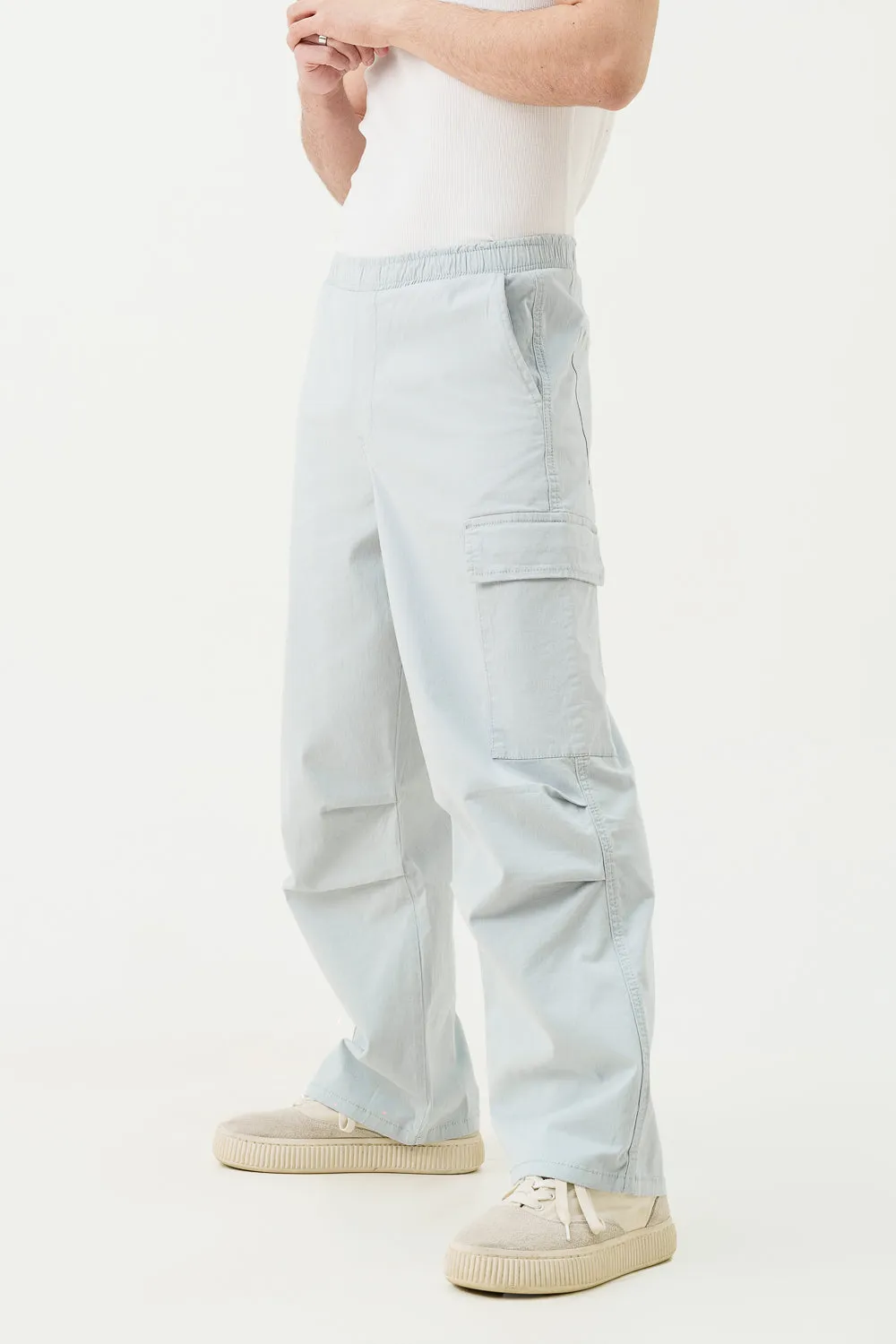 Snowbound Blue Men's Twill Cargo Pants