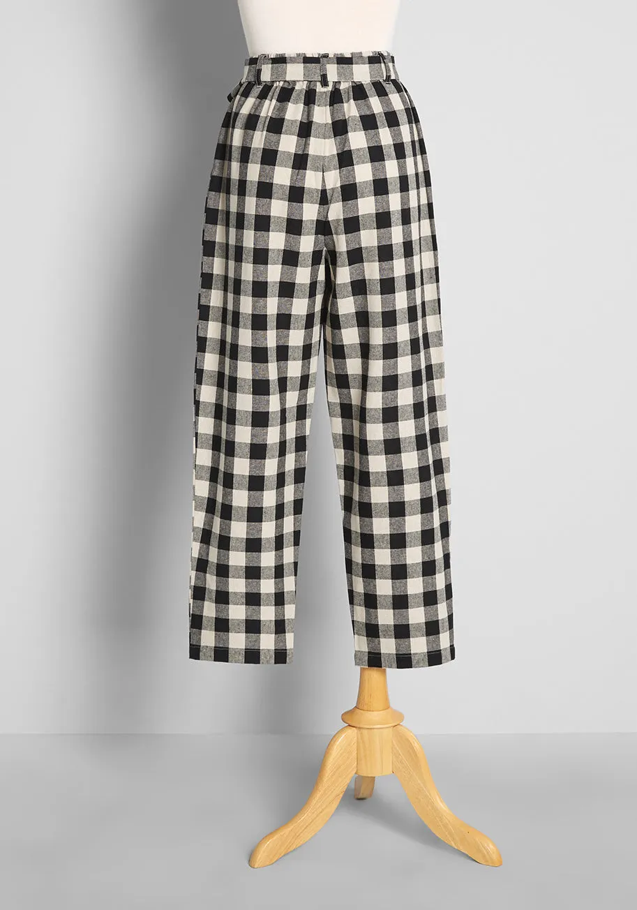 So Plaid To Be Here Pants