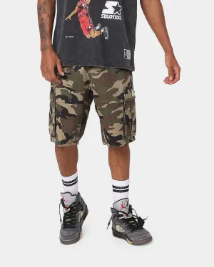 Starter Rugged Terrain Cargo Shorts Camo Print