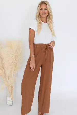 Sugarloaf Pants - Brown(FINAL SALE)