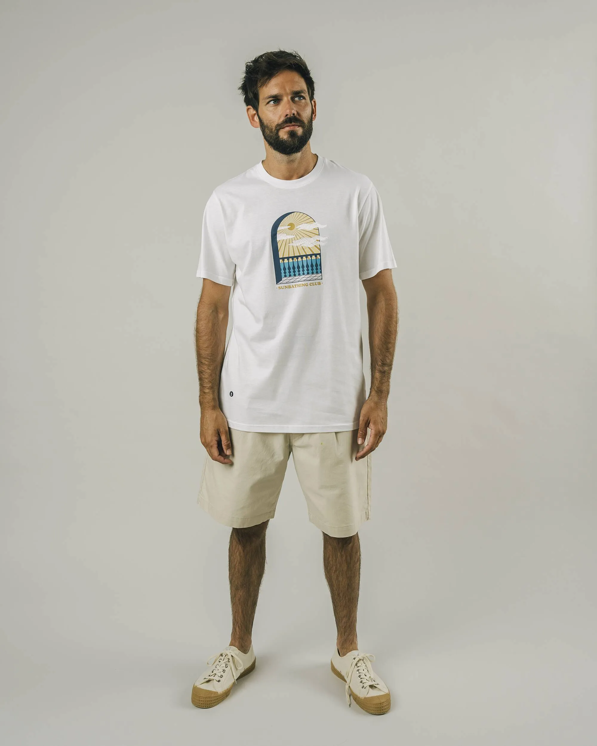 Sunbathing Club T-Shirt White