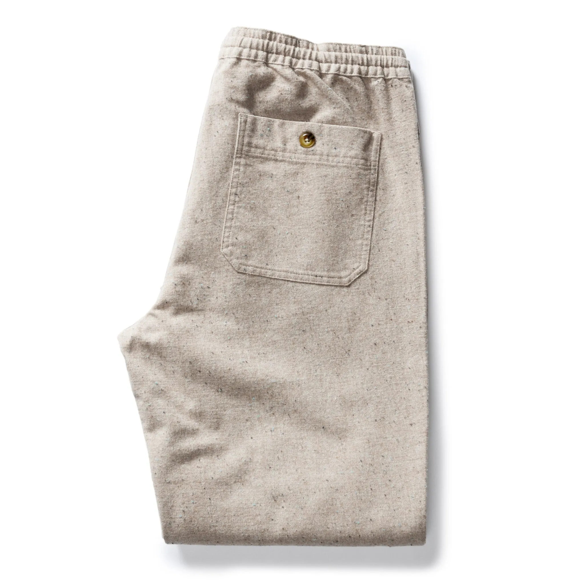 The Breakwater Pant in Oat Donegal