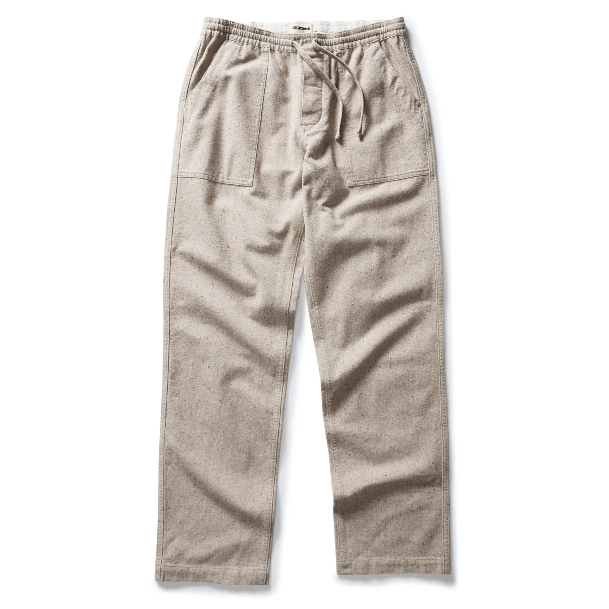 The Breakwater Pant in Oat Donegal