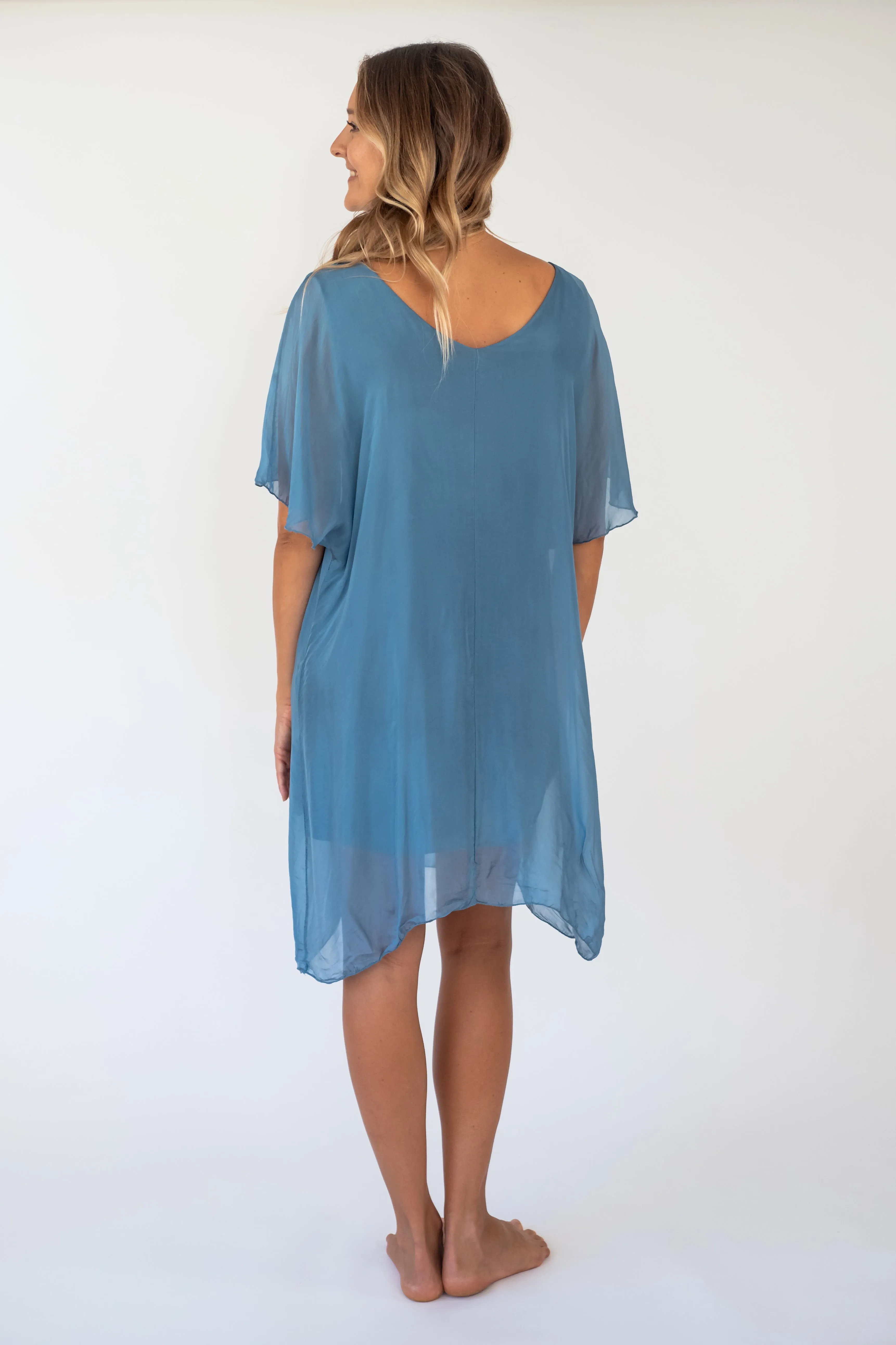 The KALOA Silk short dress