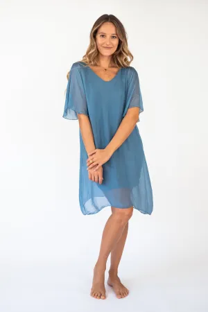 The KALOA Silk short dress