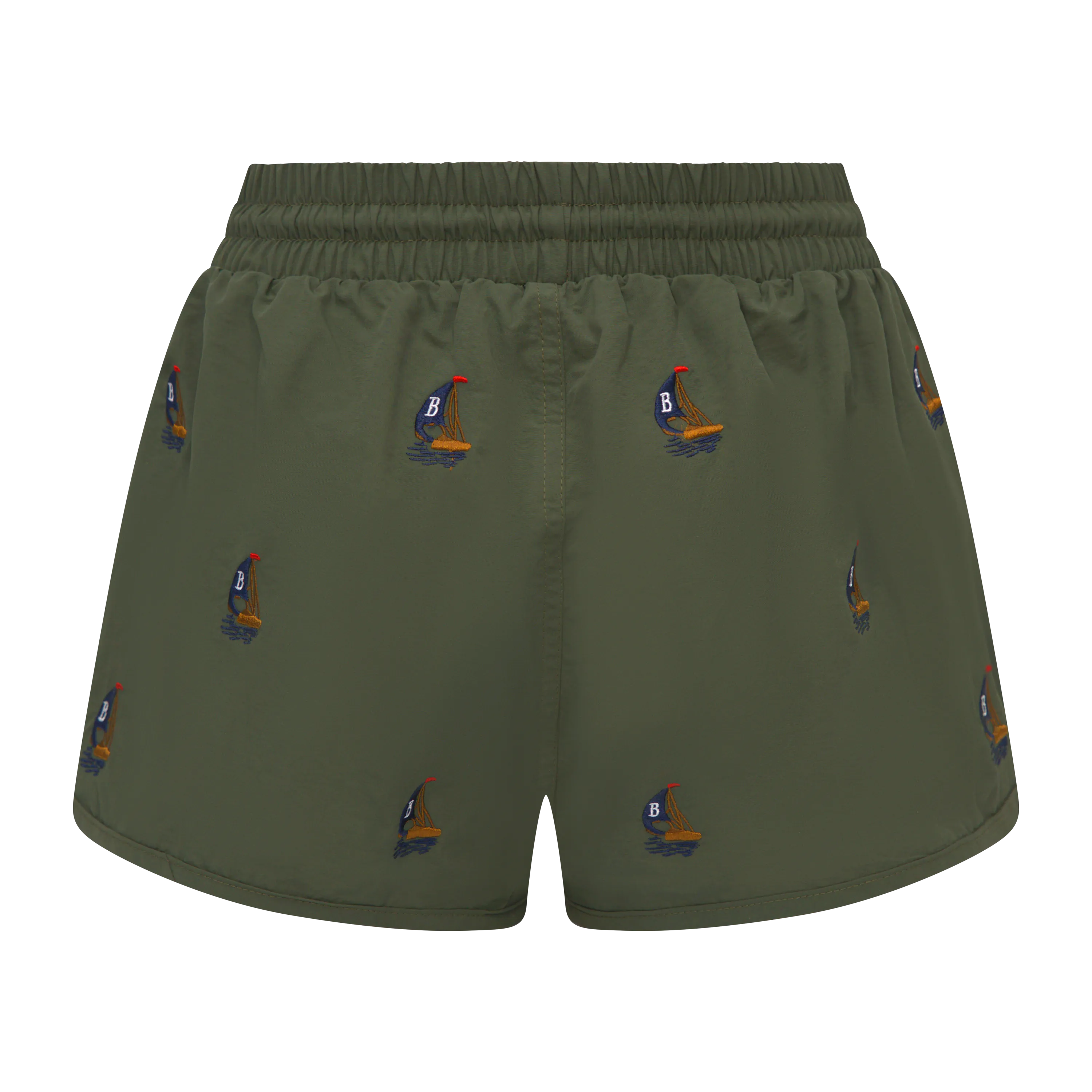 THE WOMEN'S CLASSIC SWIM SHORTS-ARMY