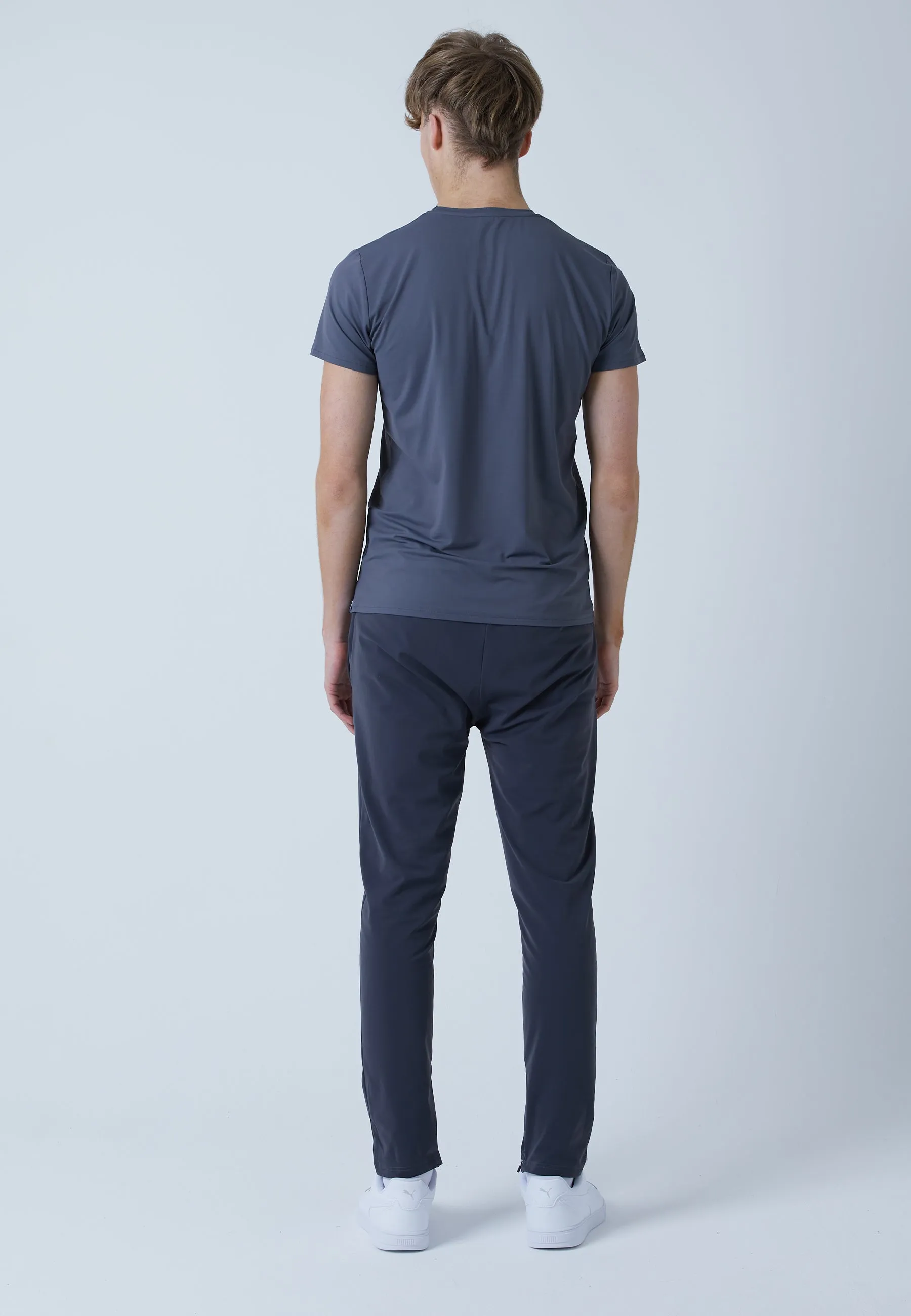 Tracksuit bottoms narrow, dark grey