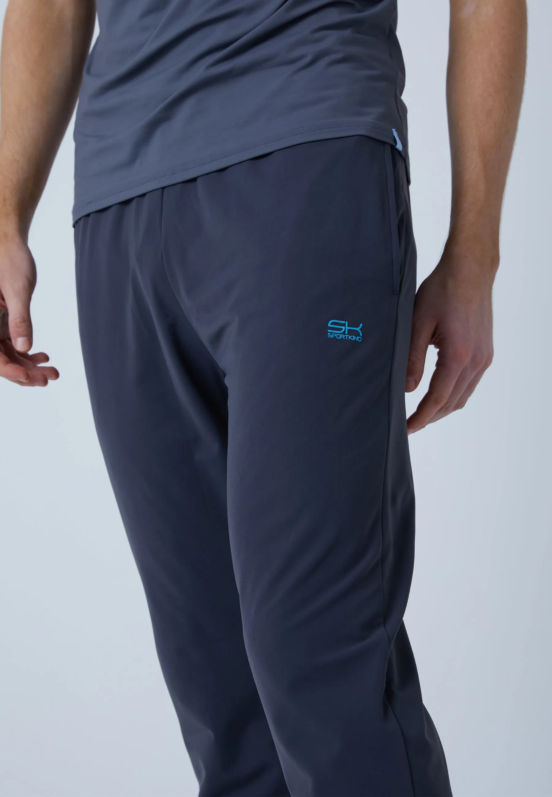 Tracksuit bottoms narrow, dark grey