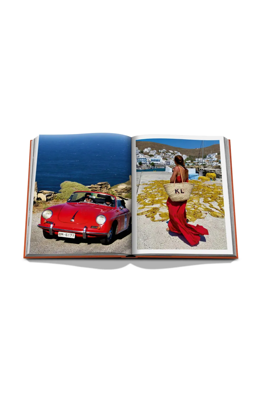 Travel Linen Hardcover Book | Assouline Greek Islands