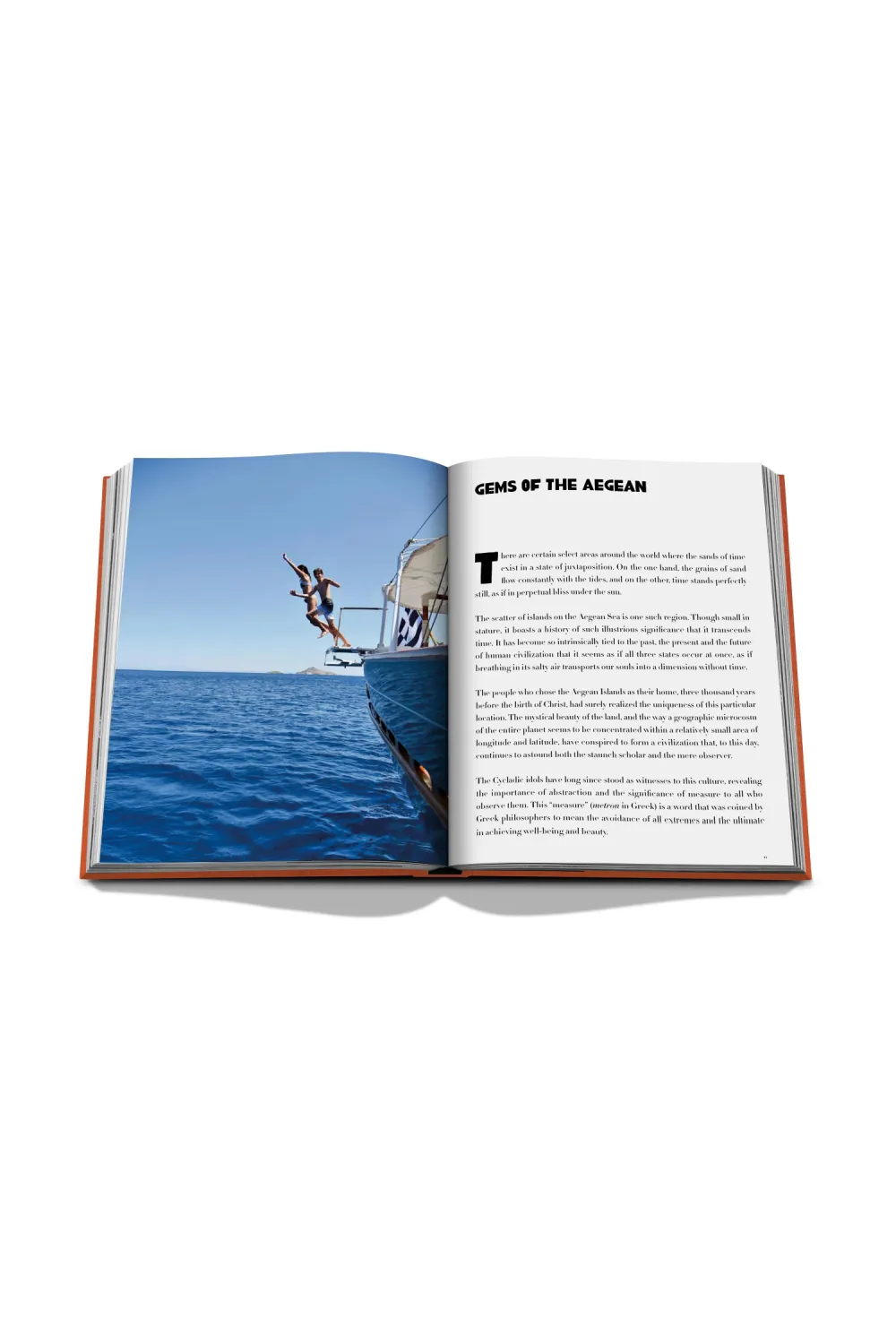 Travel Linen Hardcover Book | Assouline Greek Islands