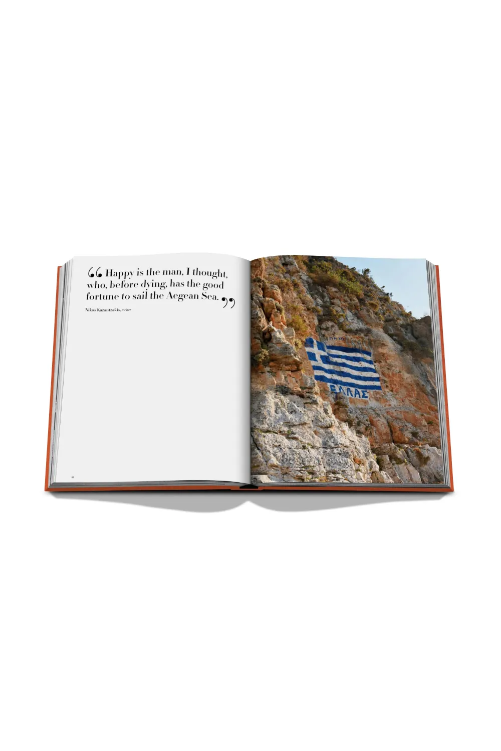 Travel Linen Hardcover Book | Assouline Greek Islands