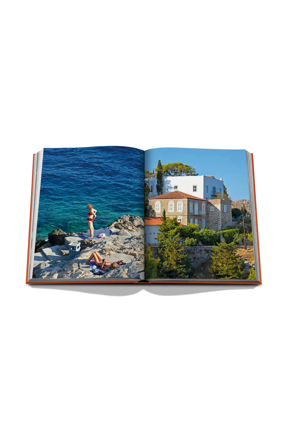 Travel Linen Hardcover Book | Assouline Greek Islands