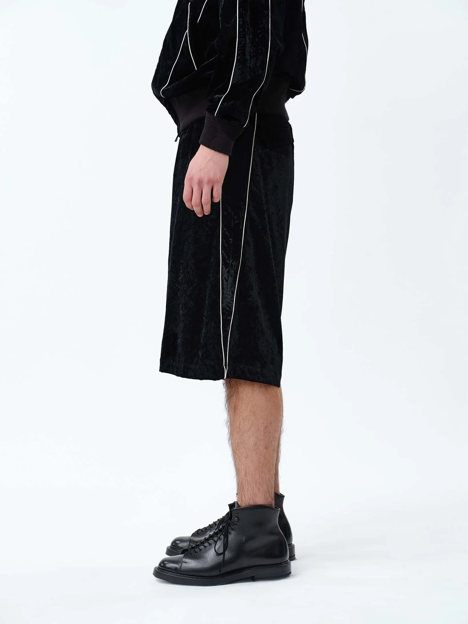 VELVET TRANSFORM EASY TRACK PANTS .12【BLACK】