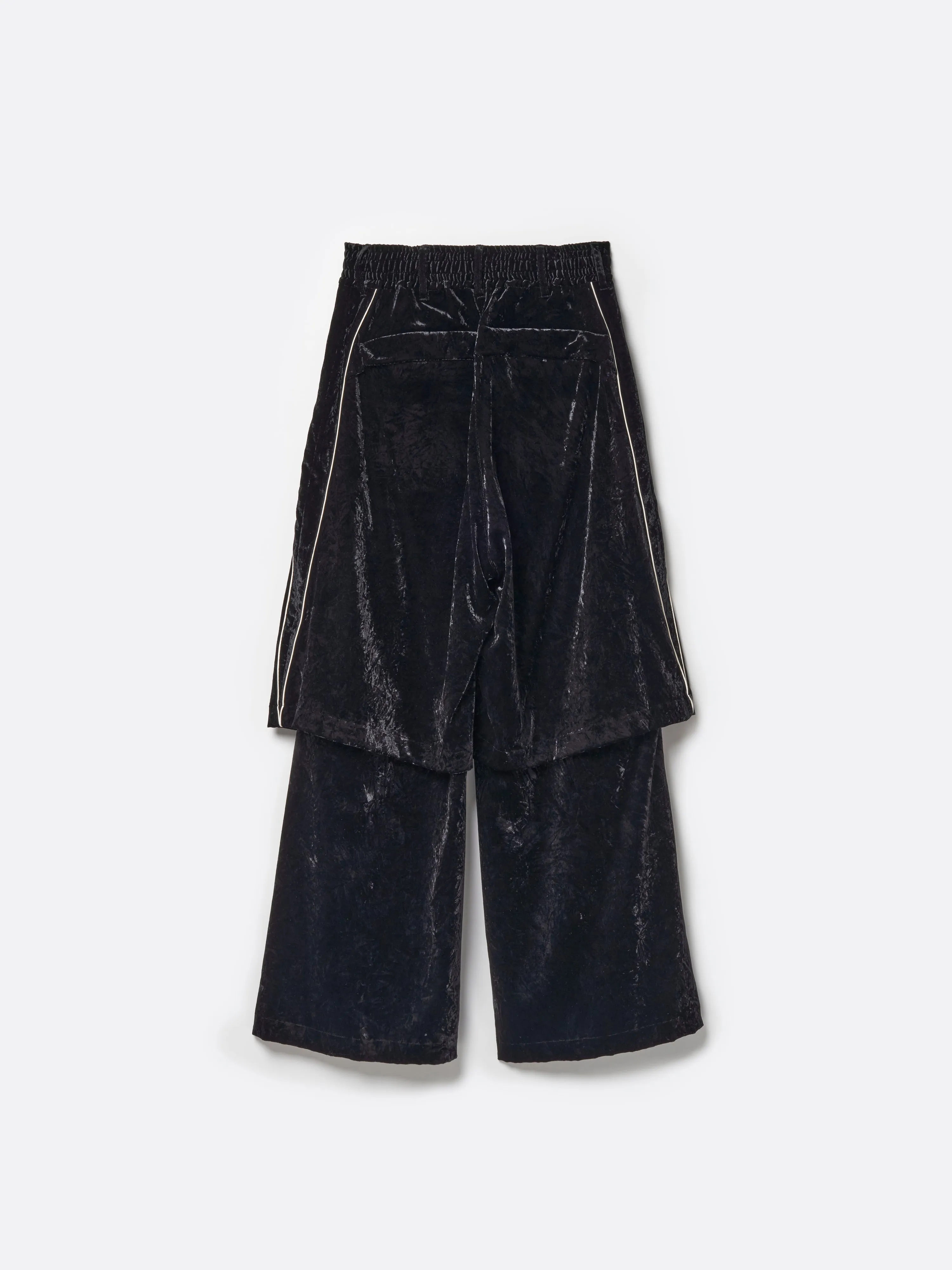 VELVET TRANSFORM EASY TRACK PANTS .12【BLACK】