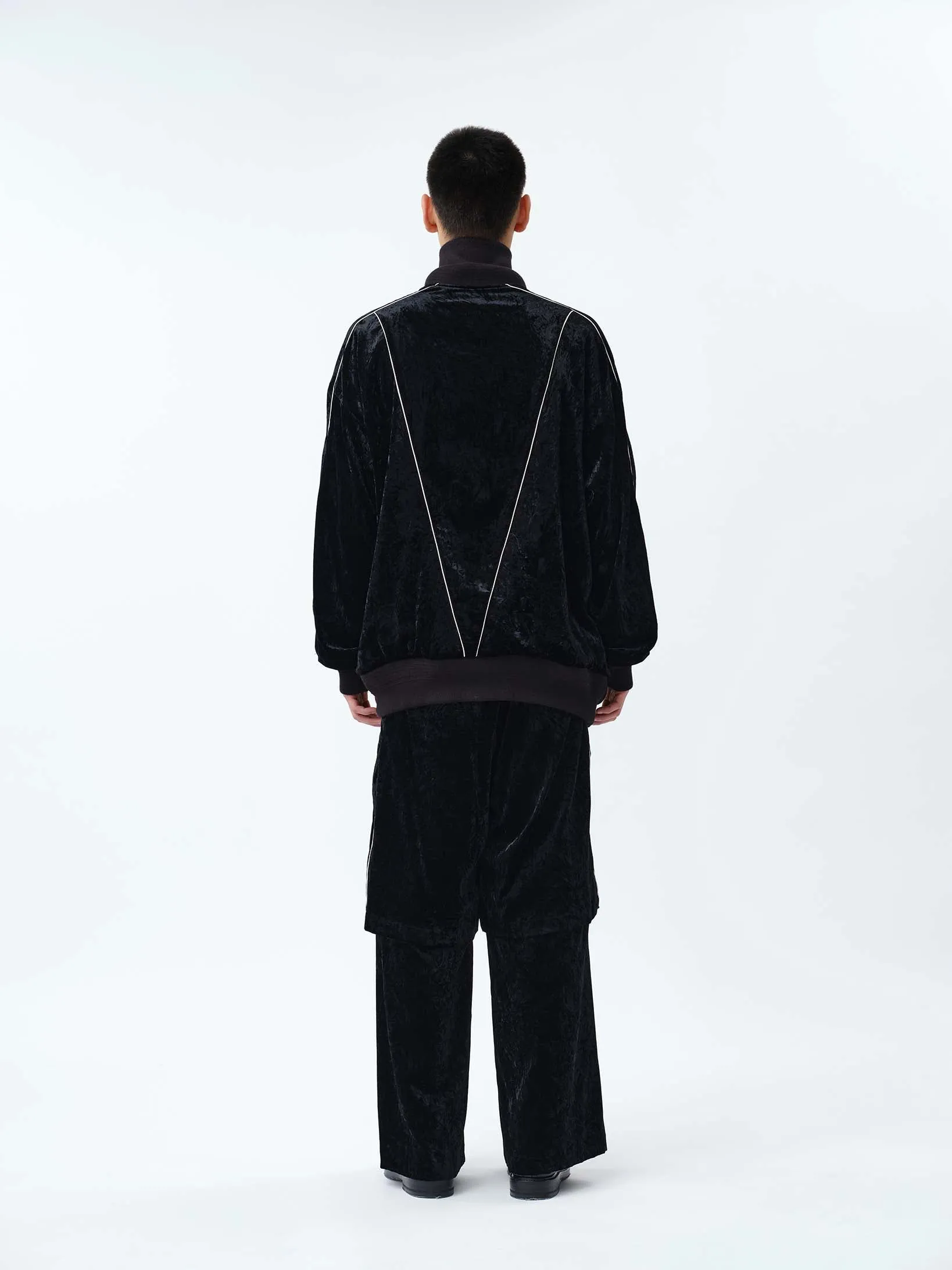 VELVET TRANSFORM EASY TRACK PANTS .12【BLACK】