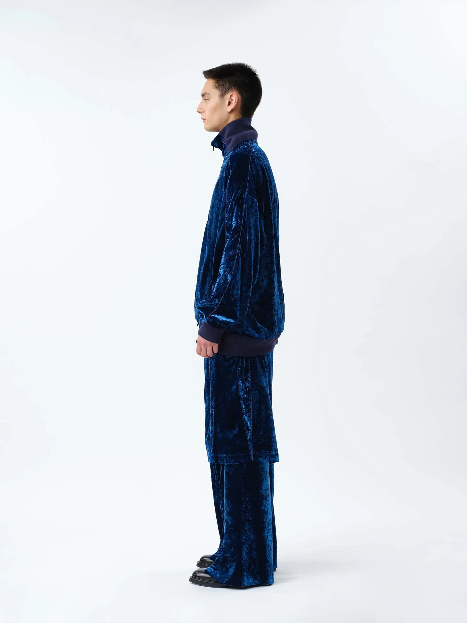 VELVET TRANSFORM EASY TRACK PANTS .12【BLUE】