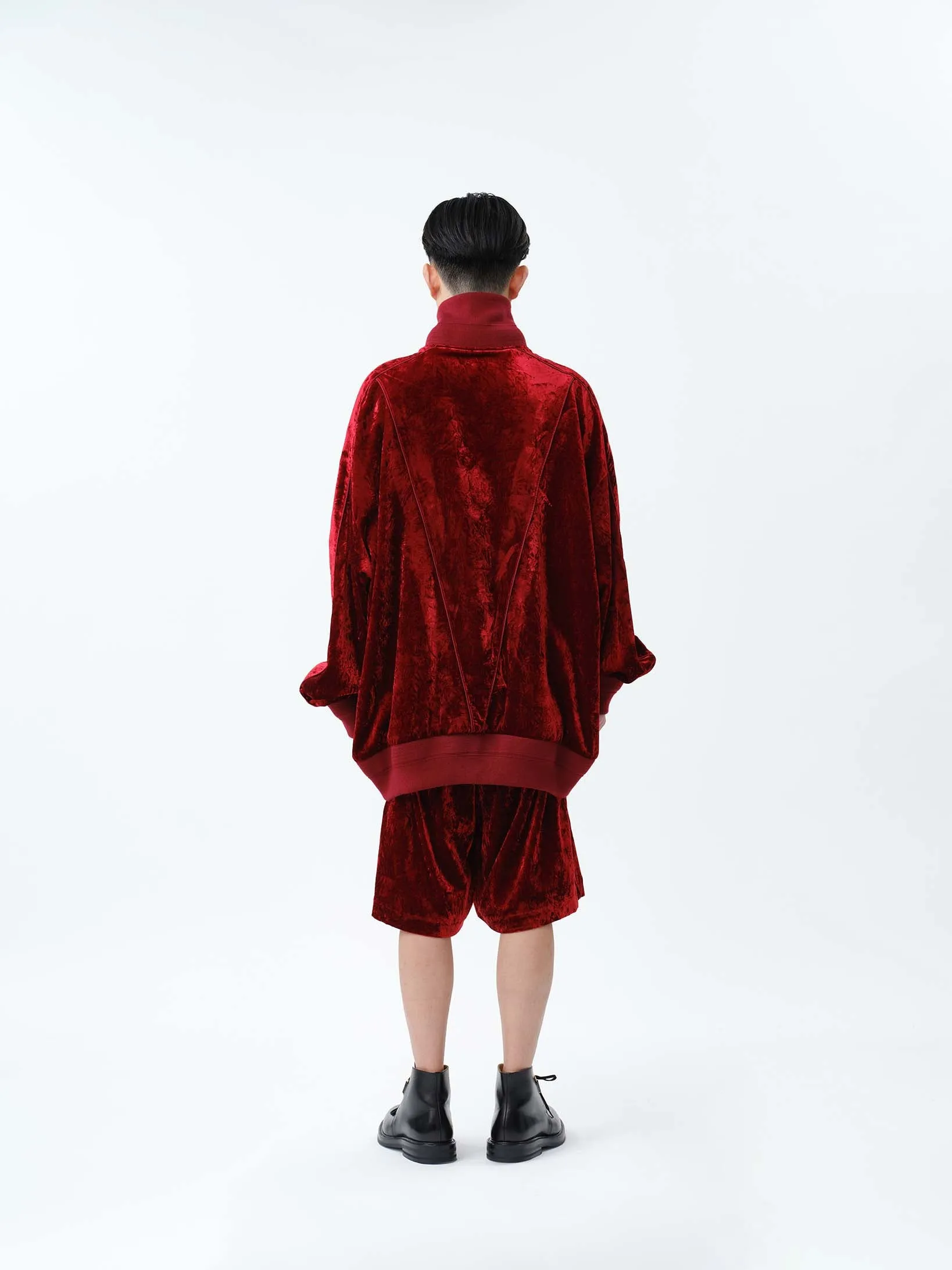 VELVET TRANSFORM EASY TRACK PANTS .12【RED】