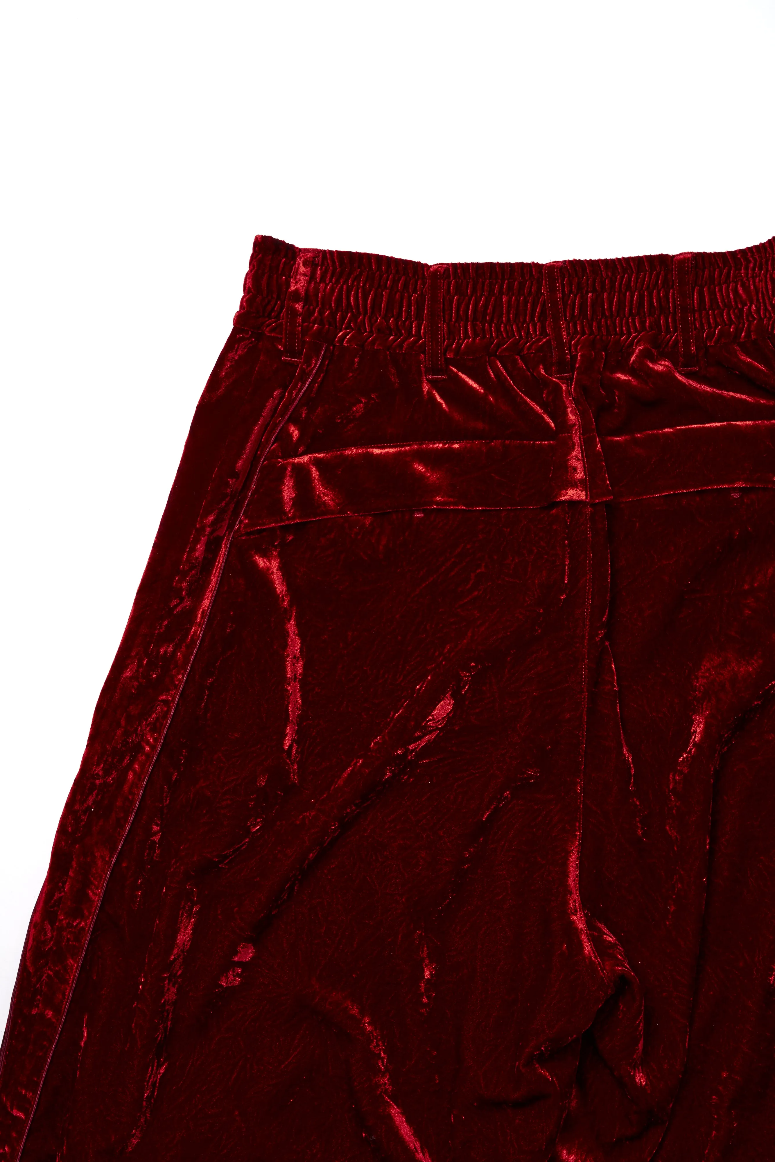 VELVET TRANSFORM EASY TRACK PANTS .12【RED】