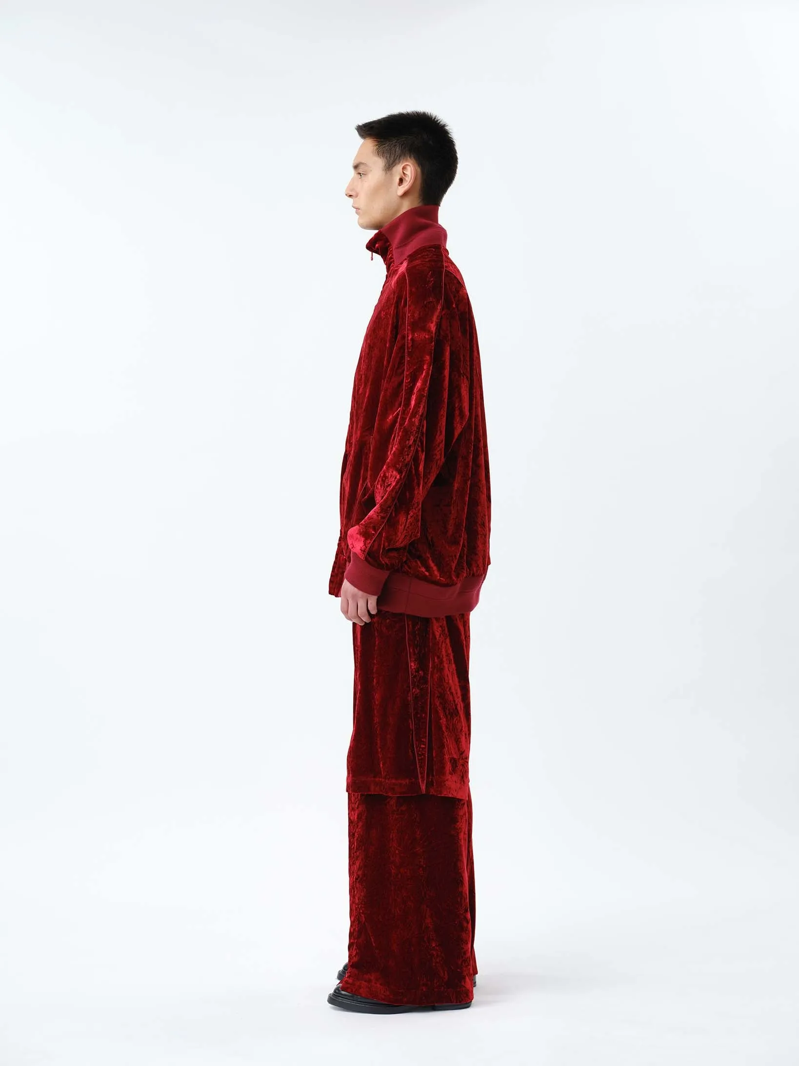 VELVET TRANSFORM EASY TRACK PANTS .12【RED】