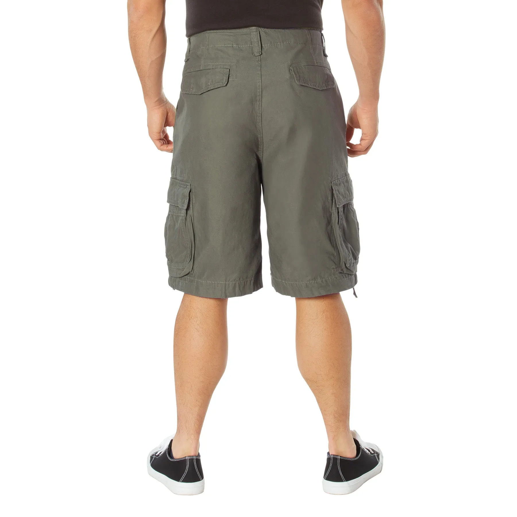 Vintage Infantry Utility Short- Olive Drab