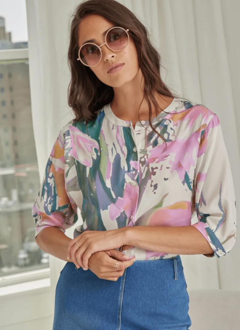 Viviana Satin Shirt