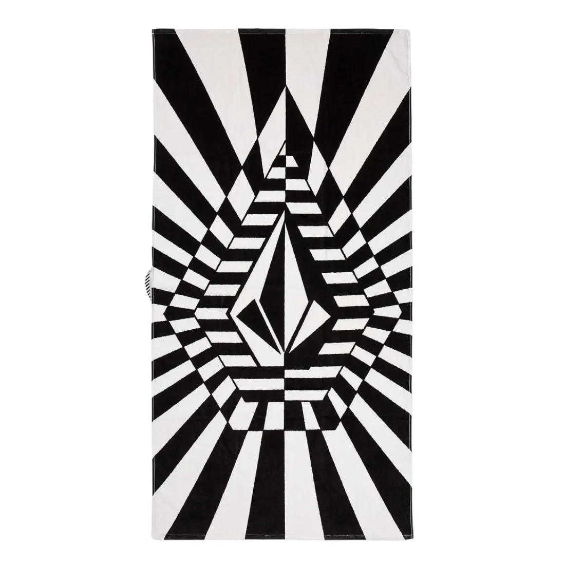 Volcom Stone Ray Towel - Black/White