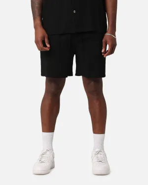 XXIII Ezrah Linen Shorts Black