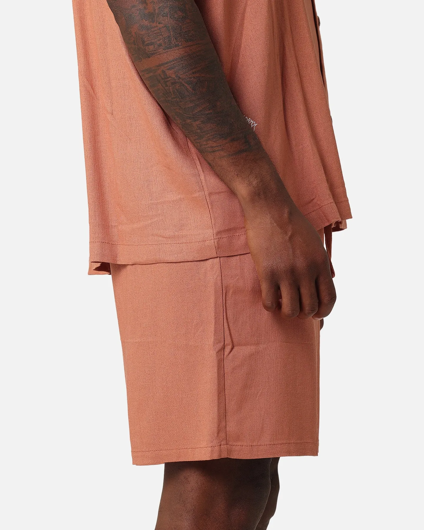 XXIII Ezrah Linen Shorts Tan