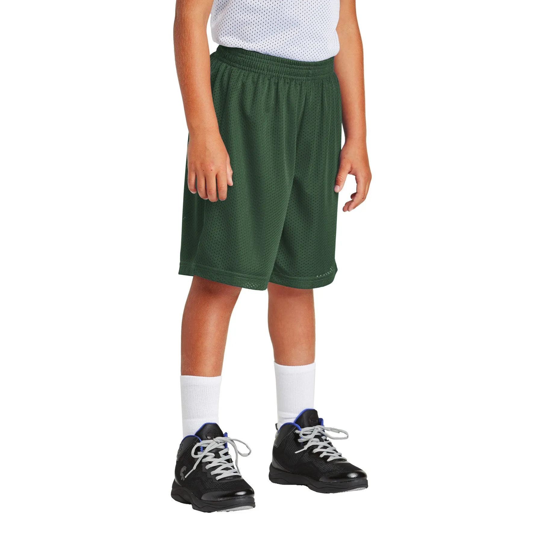 Youth PosiCharge Classic Mesh Short