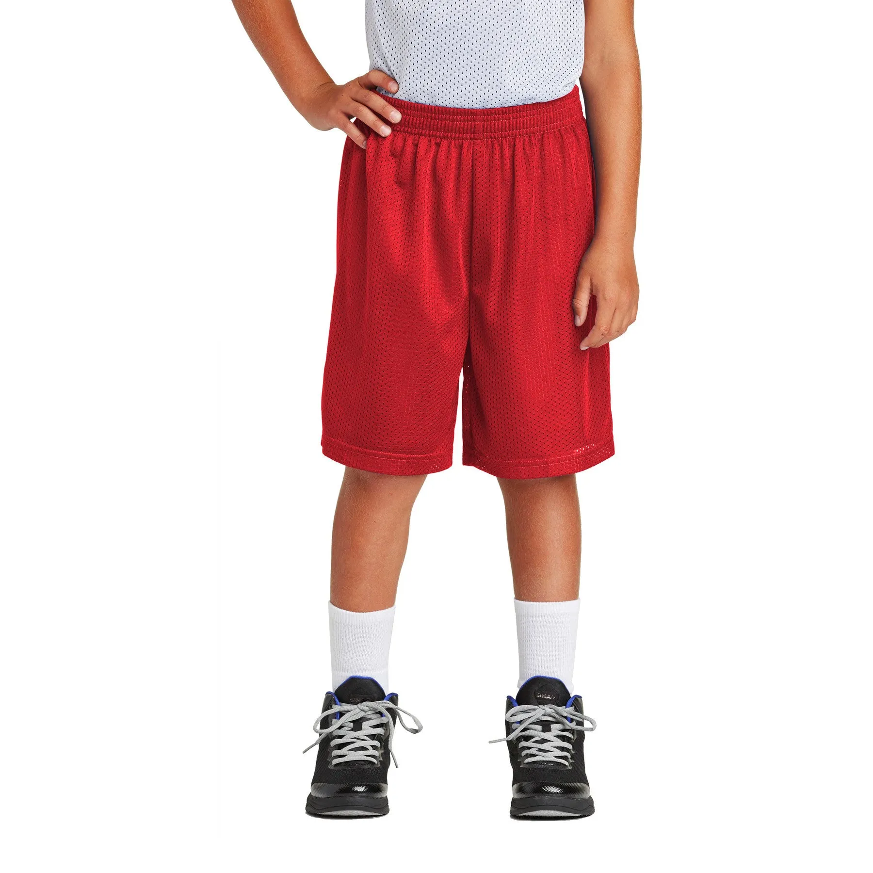 Youth PosiCharge Classic Mesh Short